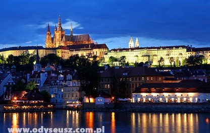 Praga - widok na Hradczany