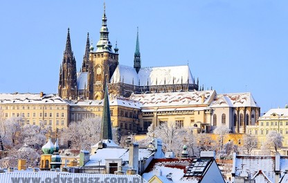 Praga zimą