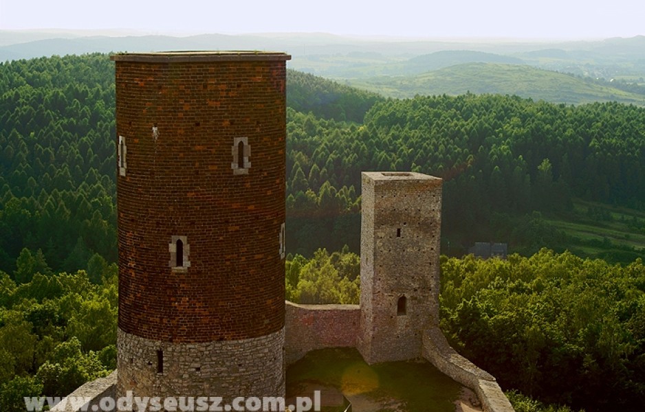 Widok z zamku w Chęcinach