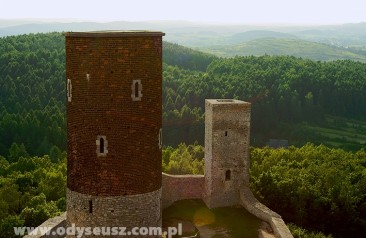 Widok z zamku w Chęcinach