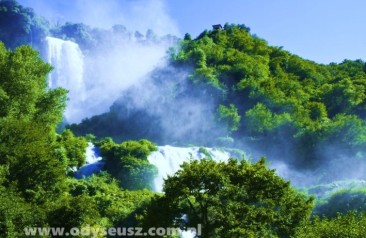 Umbria - Marmurowe Wodospady