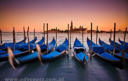 Wenecja  - gondole
