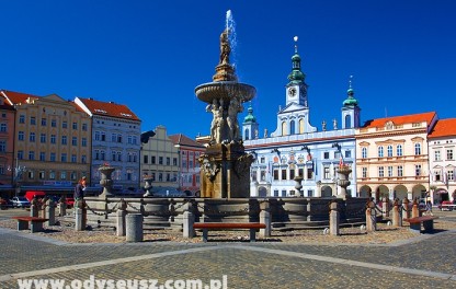 Czeskie Budziejowice - rynek
