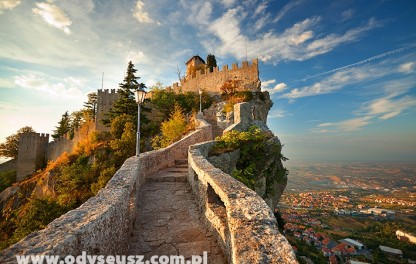 Zamek w San Marino