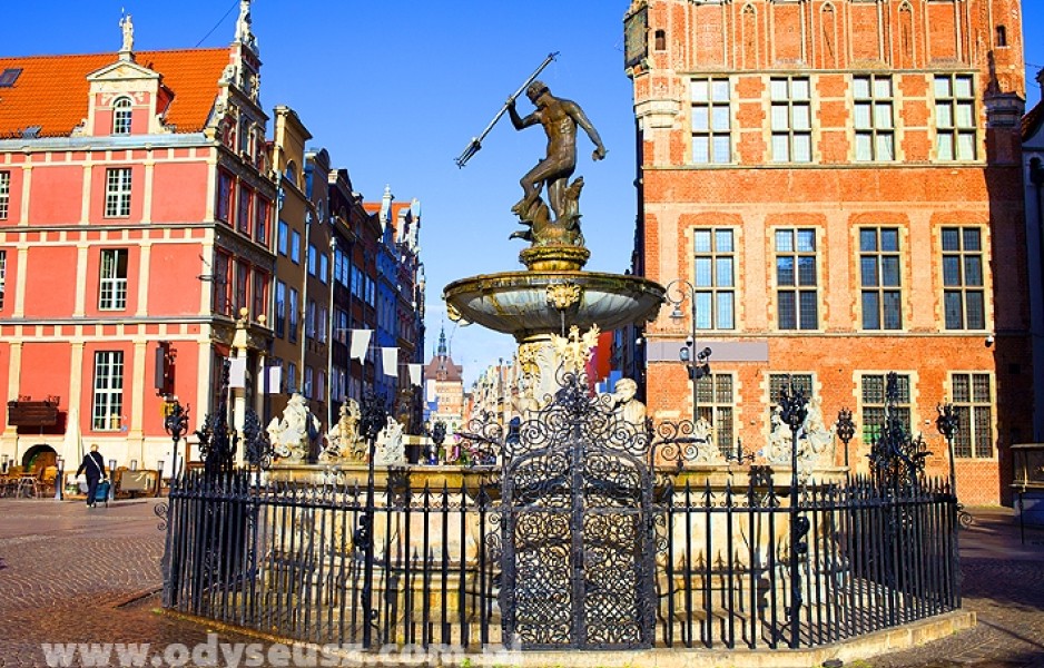 Gdańsk - fontanna Neptuna