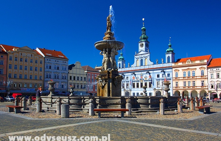 Czeskie Budziejowice - rynek