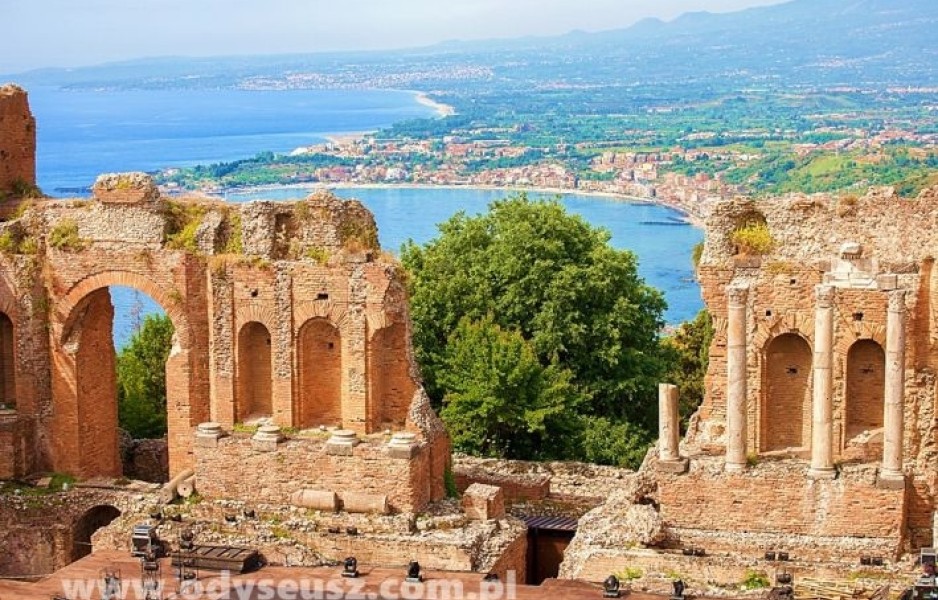 Taormina - starożytny grecki amfiteatr