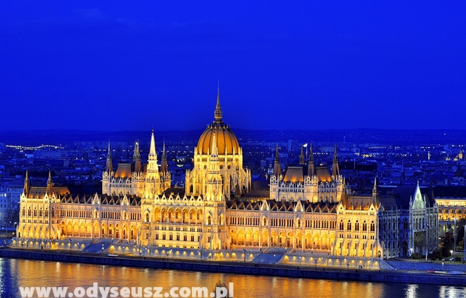 Budapeszt - Parlament nocą