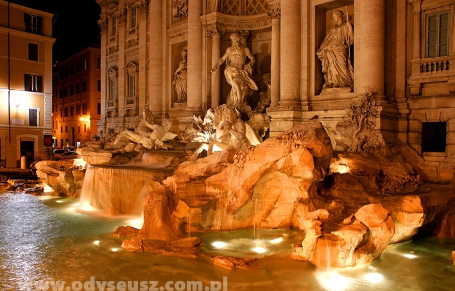Rzym - Fontanna di Trevi