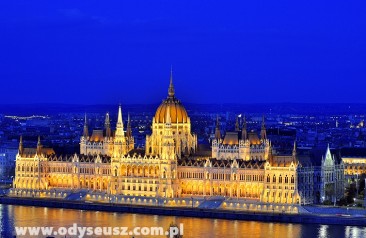 Budapeszt - Parlament nocą